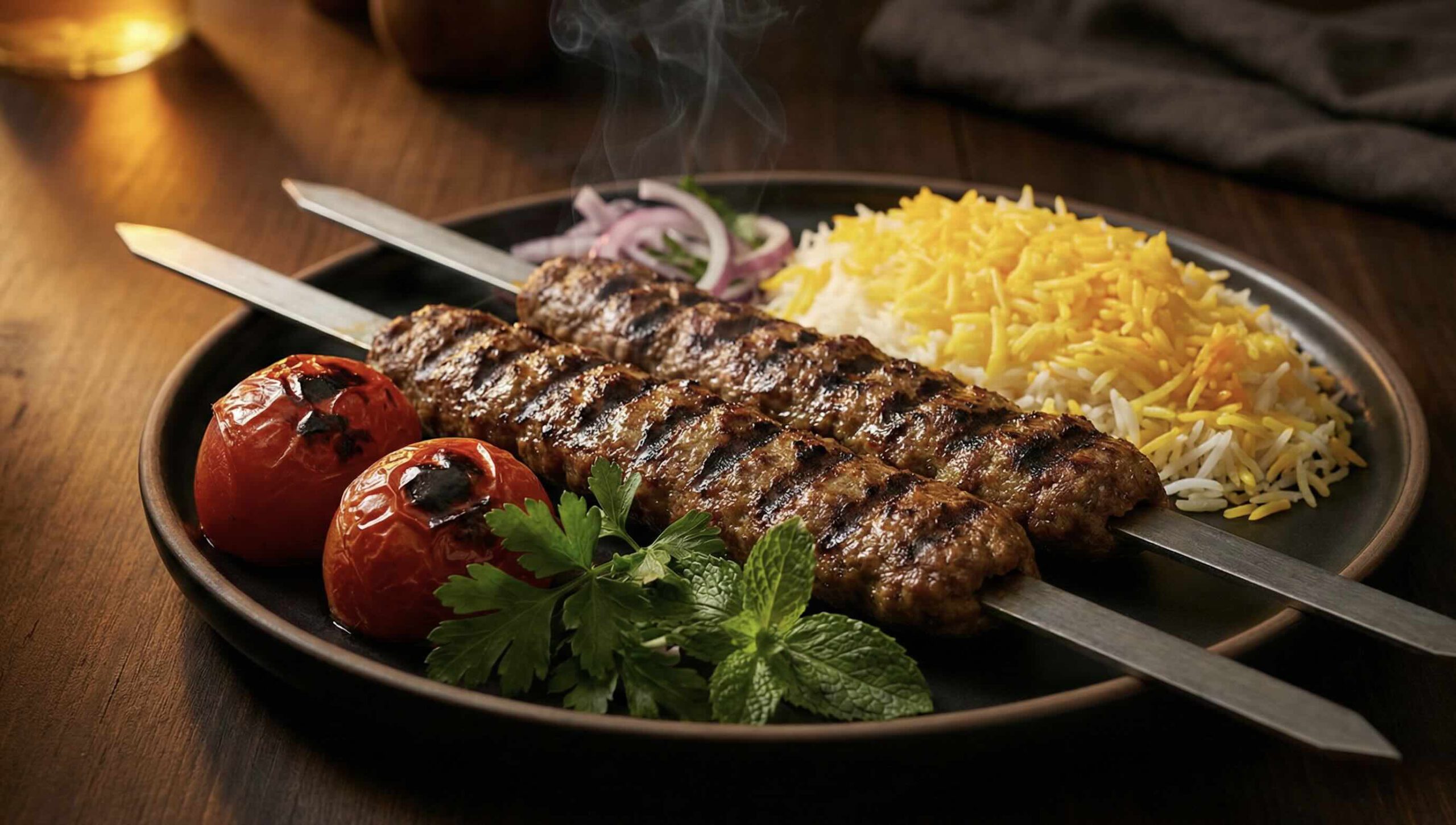 Mantu gefüllte Teigtaschen